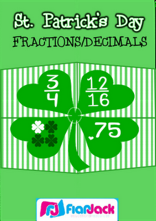 St. Patrick’s Day Fractions and Decimal Puzzles