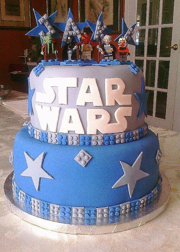 Star Wars Lego Cake  CustomDesignCatering.com