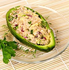 Tasty Tuesday – Tuna Stuffed Avocado