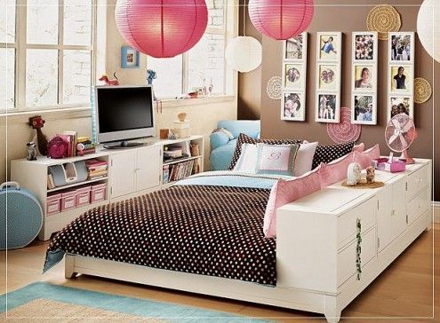 Teen room ideas for girls. Man, the girl who lives in this room must've work
