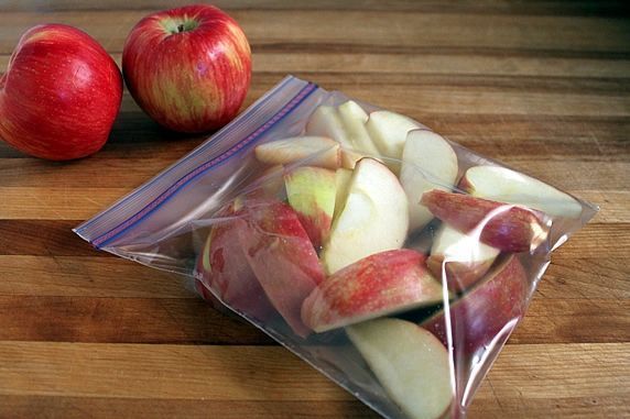 Those packages of pre-sliced apples you can buy at store are great for a healthy