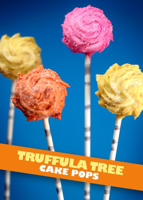 Truffula Tree Cake Pops