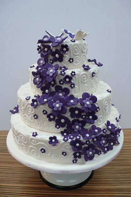 Velvet Violets Cake