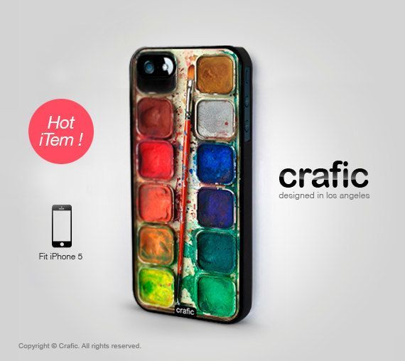 Watercolor Set iPhone 5 Case