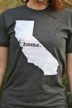 You can get a t-shirt with any of the states, not just California and a portion