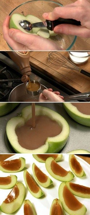 caramel apple… this is the best idea ever