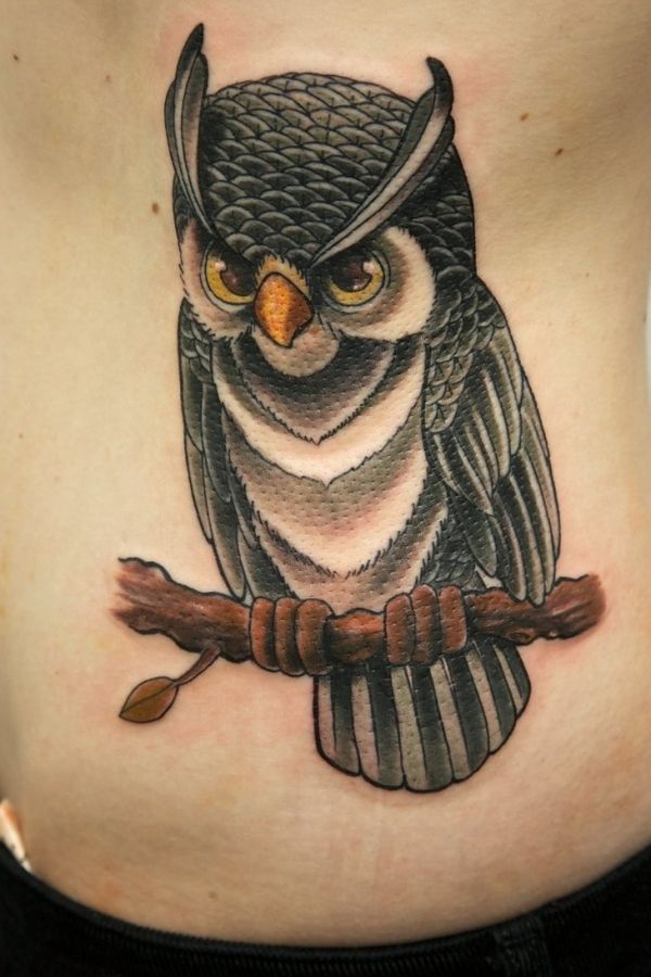 Awesome Owl Tattoo Designs -   owl tattoos