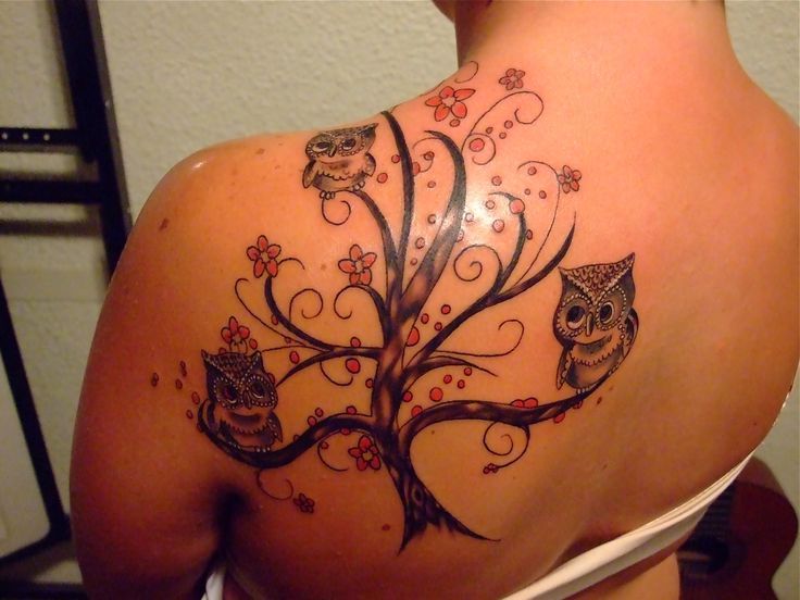Mysterious Owl Tattoo Designs -   owl tattoos