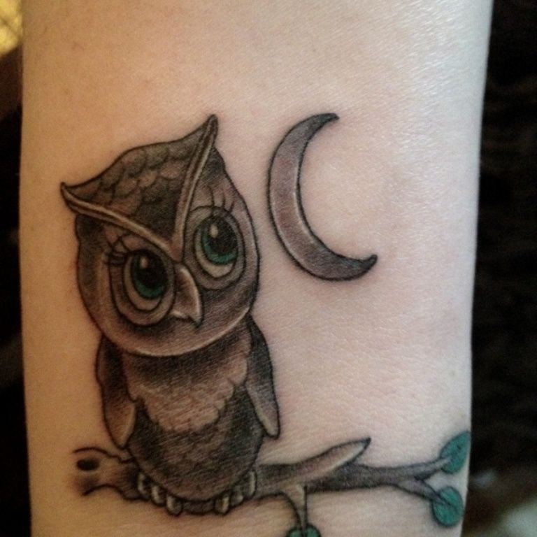 Awesome Owl Wrist Tattoos Design -   owl tattoos