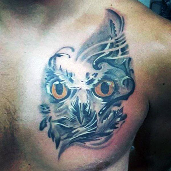 best owl tattoos ... -   owl tattoos