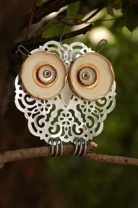 recycled owls