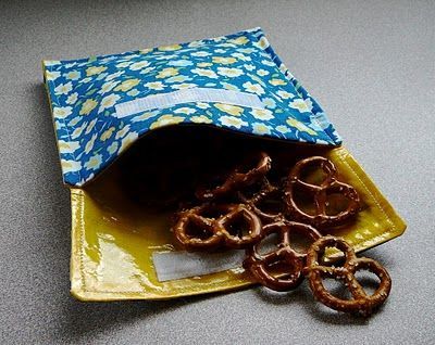 reusable snack bag tutorial