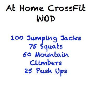 15 At Home CrossFit Workouts! #Crossfit #WODs