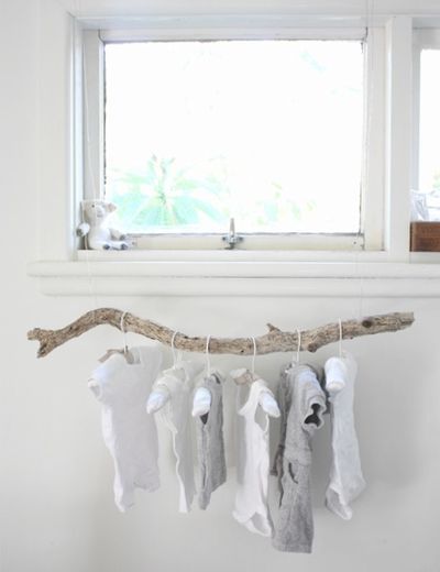 A Baby Branch Clothing Rack