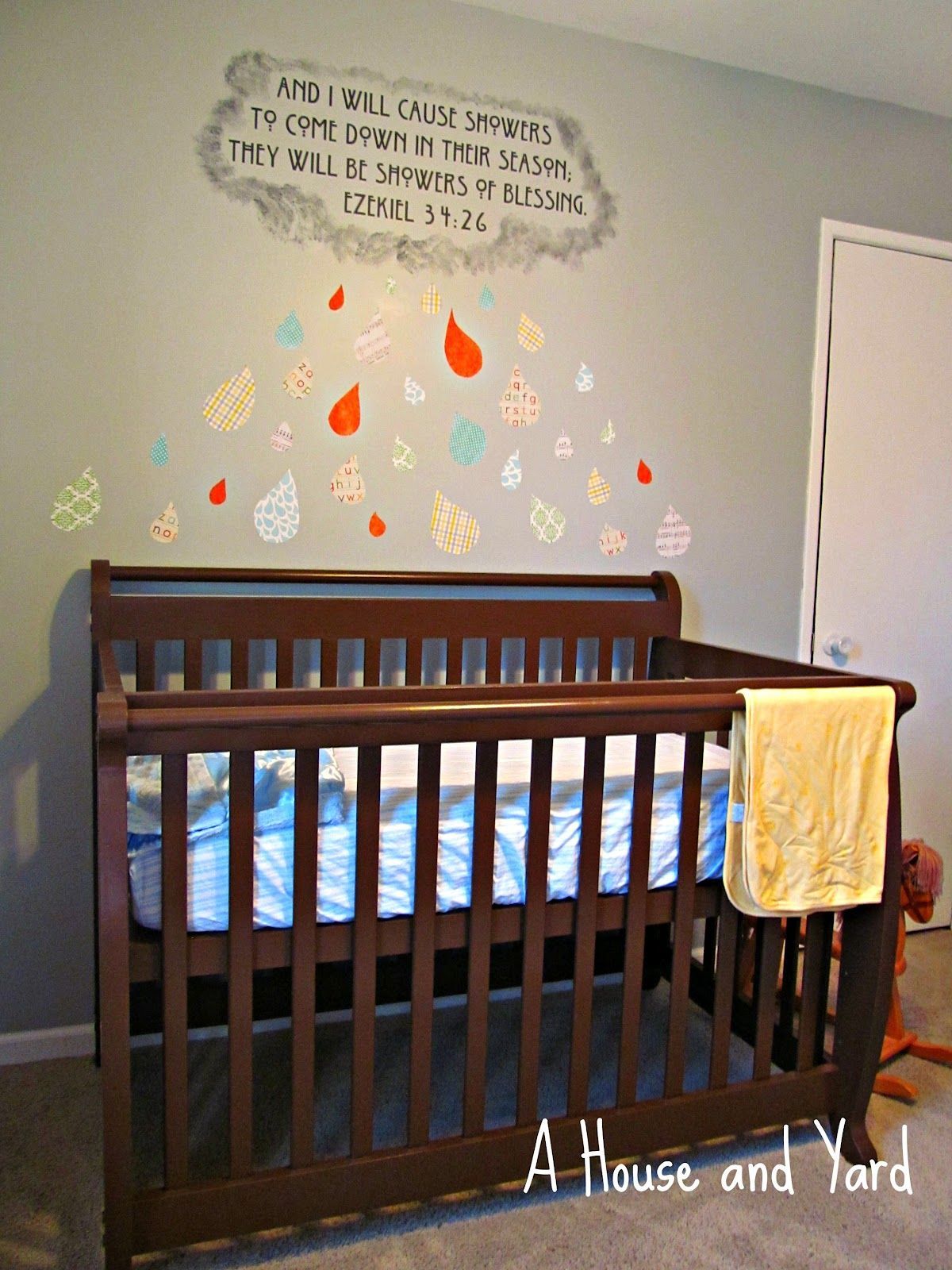 A House and Yard: Showers of Blessing Baby Nursery