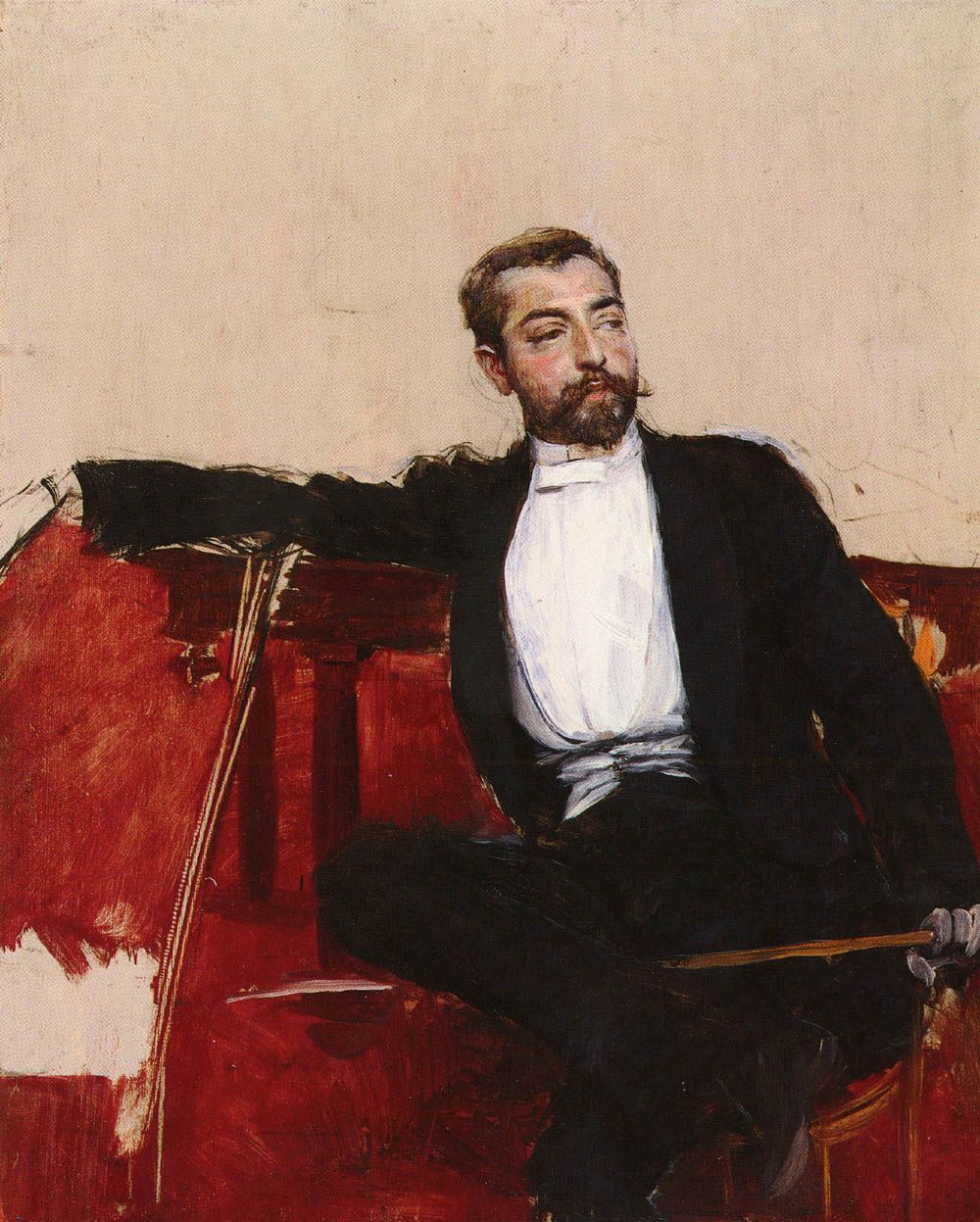 A Portrait of John Singer Sargent – Giovanni Boldini