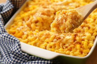 Brown Sugared Bacon Homemade Macaroni and Cheese Recipe with Bread Crumbs and Ch