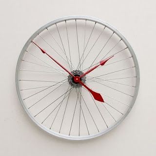 @Carey York I thought of Willson when I saw this. Old Bicycle wheel turned into