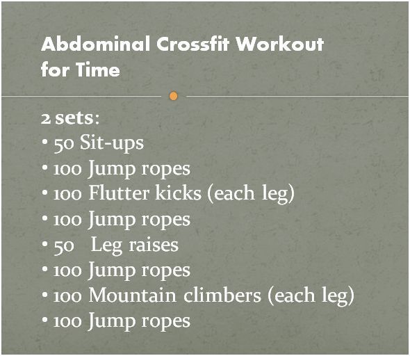 Cross Fit – ABS