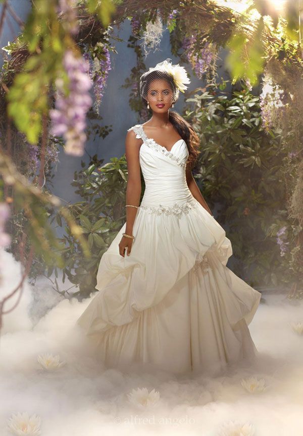 Disney Princess inspired wedding gowns
