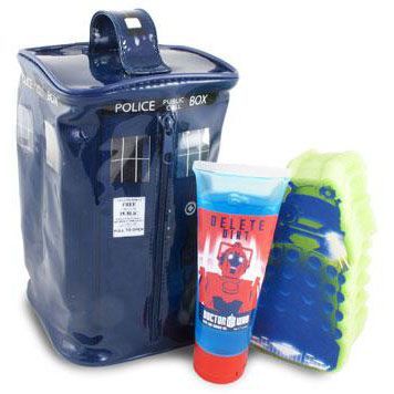 Doctor Who Bath Set Will Exterminate Dirt