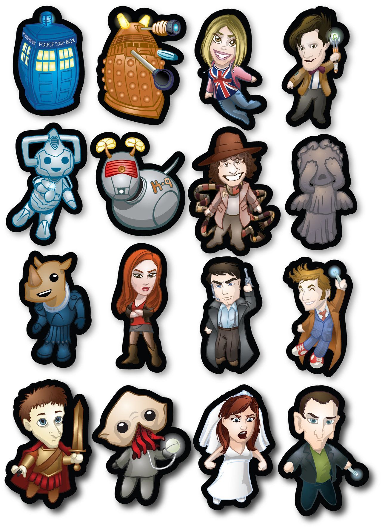 Doctor Who Magnets
