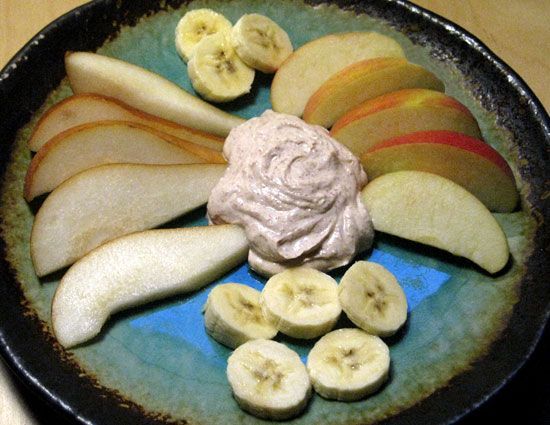 Eat this! It will change your life! Healthy! *Creamy Peanut Butter Dip* -one 5.3