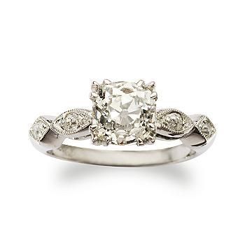 Estate diamond ring