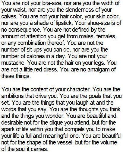 Every girl should have to read this.