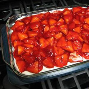 Fit for an Angel Strawberry Angel Food Cake