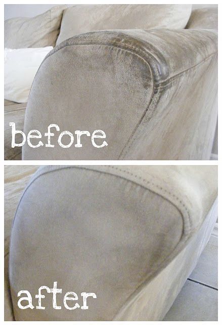 How to Clean a Microfiber Sofa…great info.