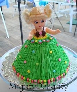 Hula Girl cake for Tabitha’s 1st B-day