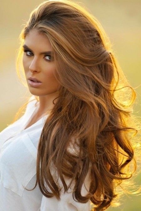 Light golden brown/honey hair color – love this color!