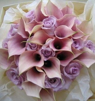 Lilac Wedding Boquet-love this!