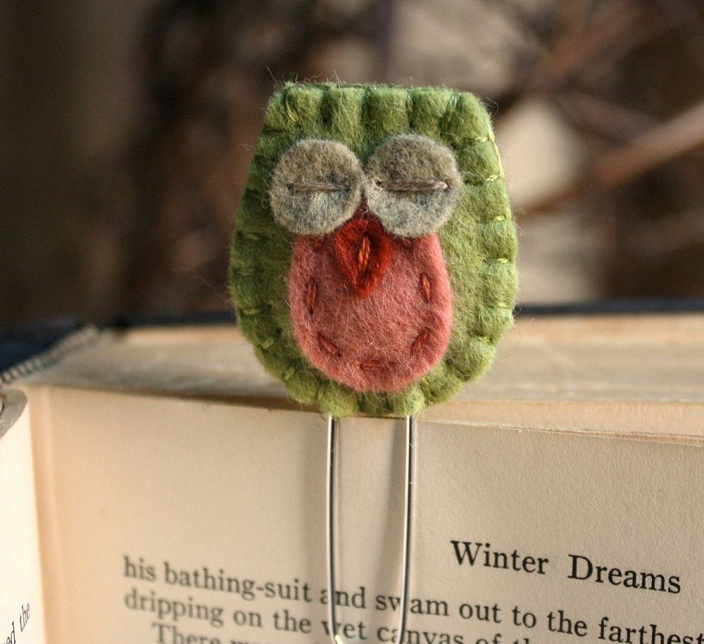 Love the owl bookmark