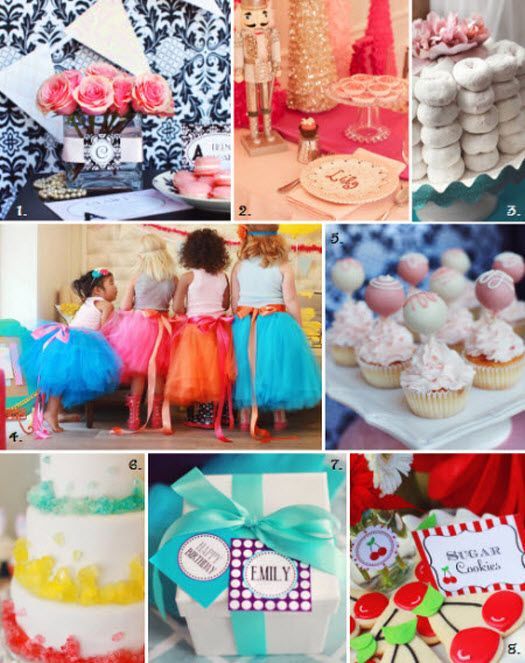 Love these tutus for the girls birthday parties.