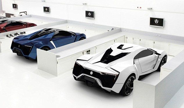 LykanHypersport will only be making seven of the cars, which have a top speed of