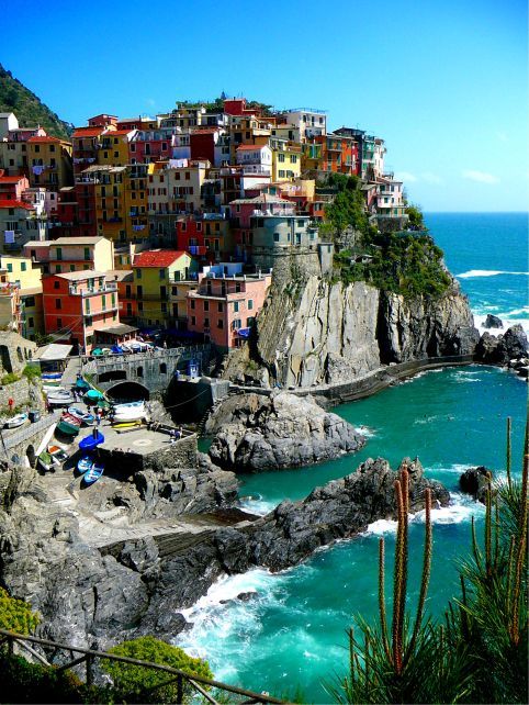 Manarola is a small town in northern Italy. It is the second smallest of the fam