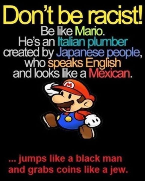 Mario re: racism