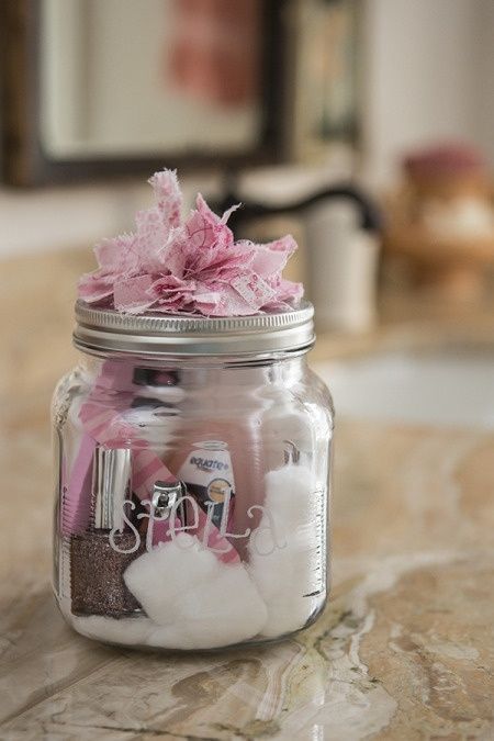 Mason Jar Manicure Gift Set-Cute Gift – LOVE LOVE