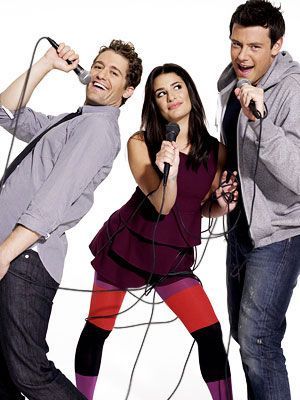 Matthew Morrison, Cory Monteith, Lea Michele (Glee)