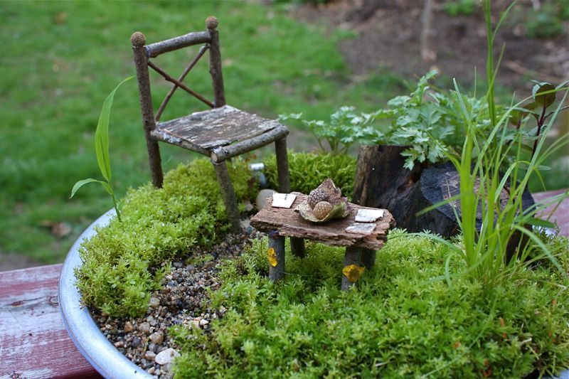 Maybe expand Gnome Day to include fairies…or just always have fairy furniture