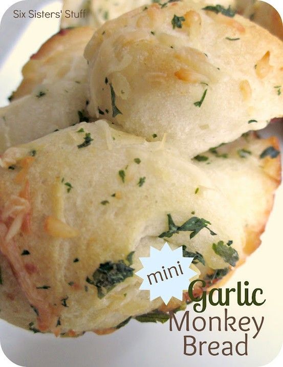 Mini Garlic Monkey Bread Recipe