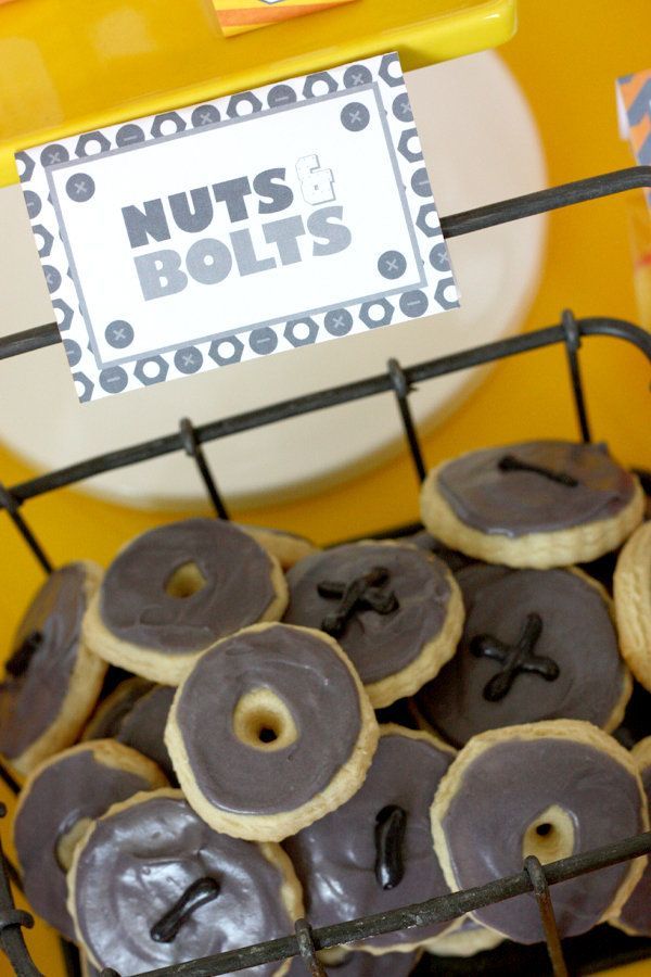 Nuts and Bolts Cookies . . .