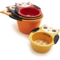 Owl measuring cups, can you say Christmas