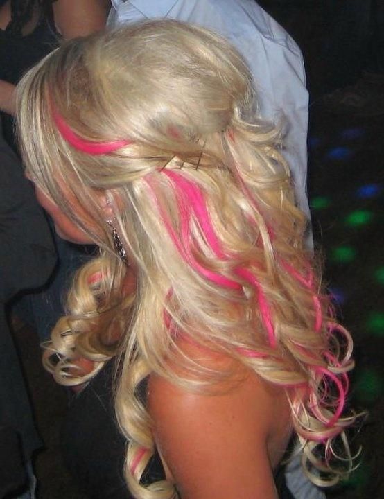 Pink and blonde!