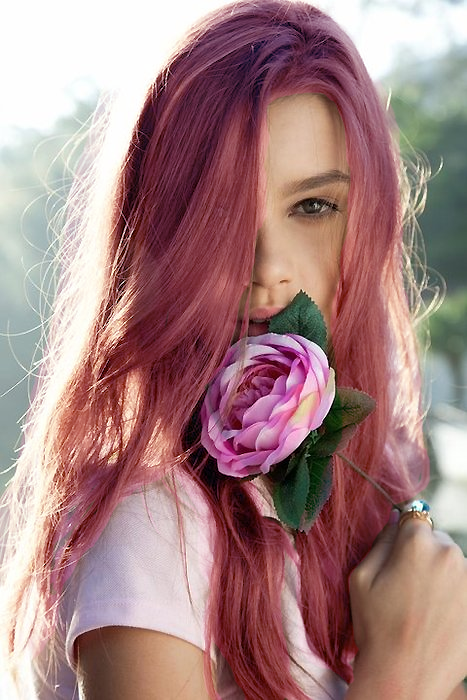 Pink hair – Pastel hair