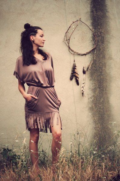 Pocahontas Fringe Dress