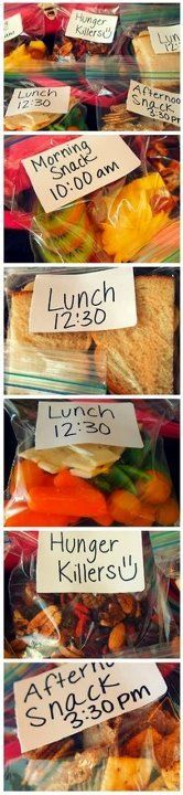 Portion control packing ideas!