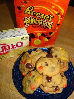 Reese's Peanut Butter Chocolate Pudding Cookies